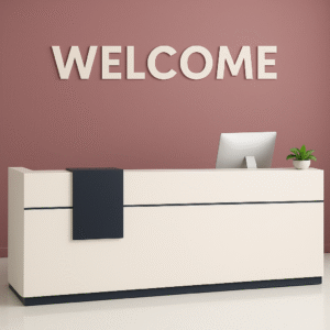 Reception counter, Reception Table, welcoming table