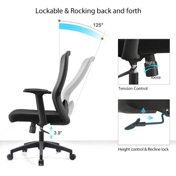 Office chair, Staff chair, Ergonomic Chair