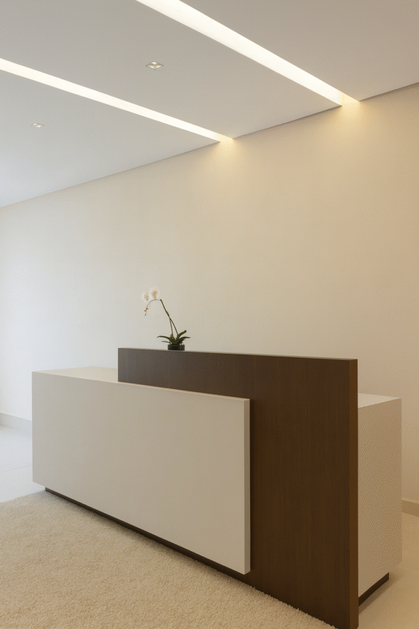 Reception counter, Reception Table, welcoming table