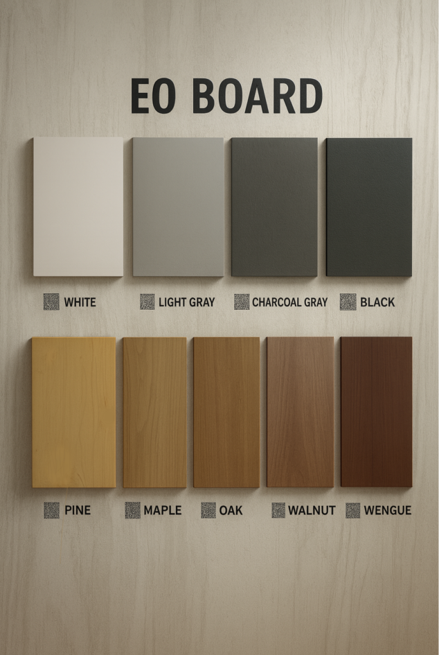 Swatches, wood color